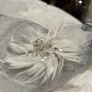 Handmade wedding hair piece